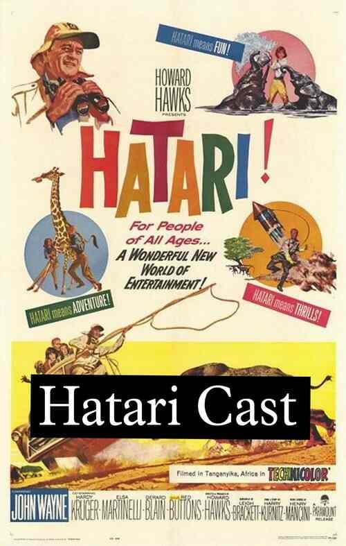 Hatari Cast