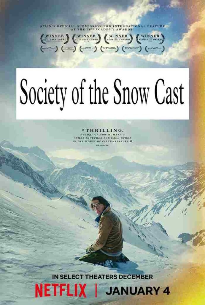 Cast of Society of the Snow 